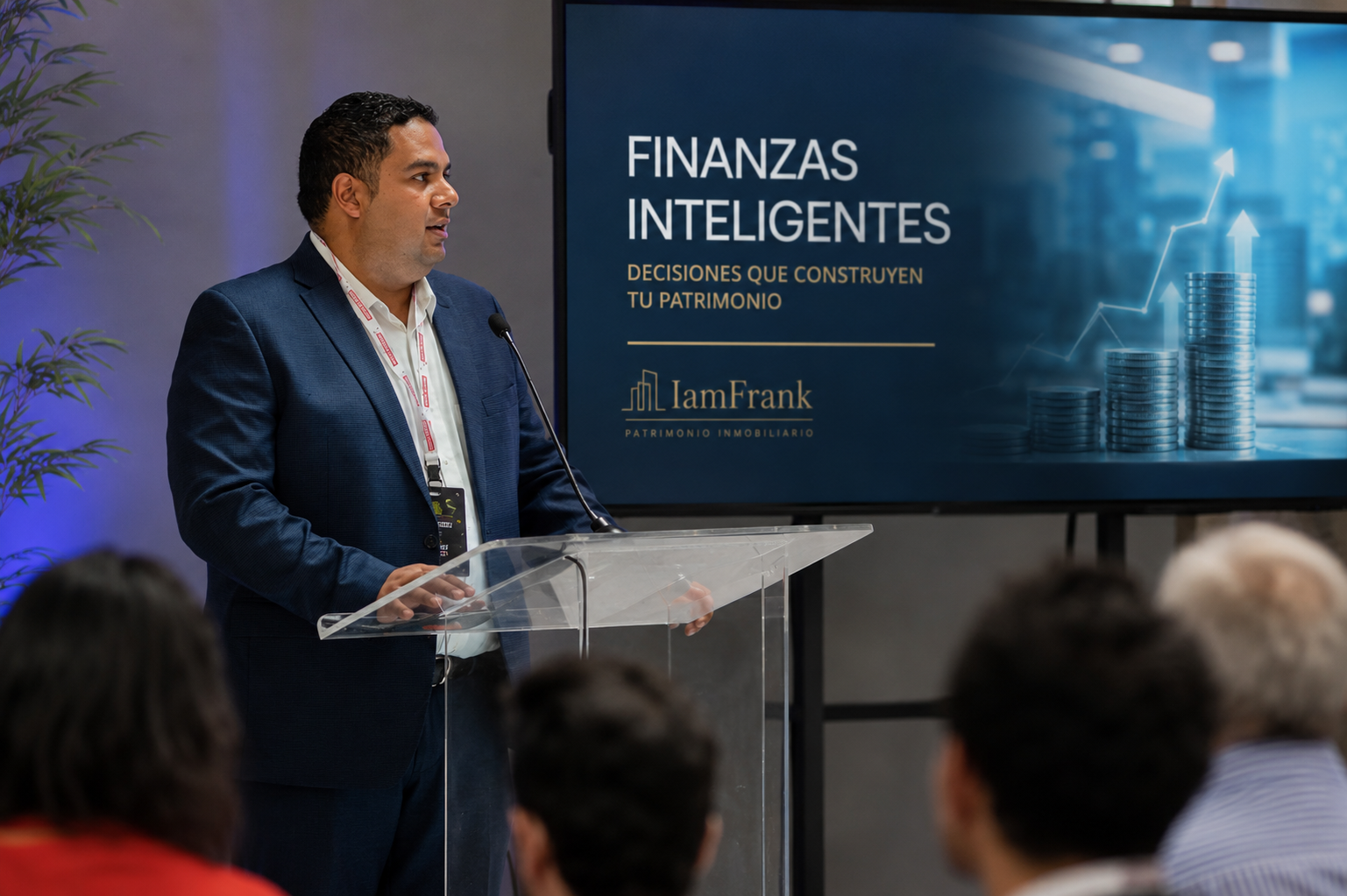 Frank Martínez conferencista — Finanzas Inteligentes